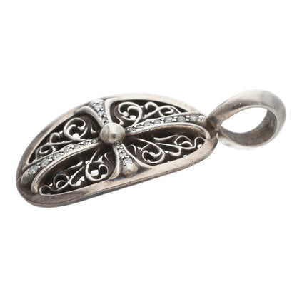 Chrome Hearts Classic Oval Diamond Pendant Size ONE SIZE