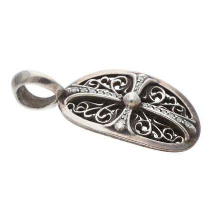 Chrome Hearts Classic Oval Diamond Pendant Size ONE SIZE