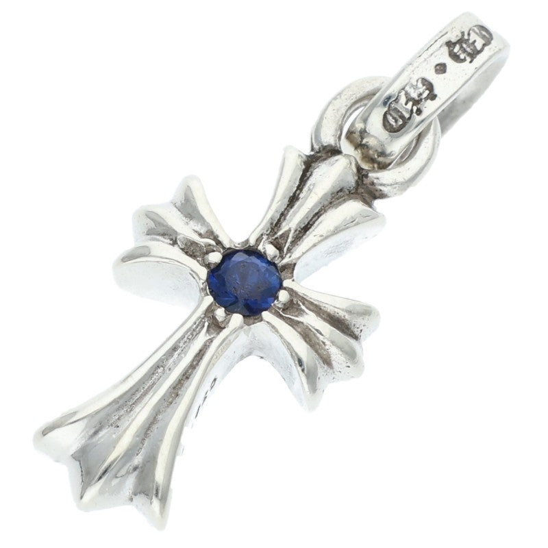 Chrome Hearts Babyfat 1 Sapphire Silver Charm Size ONE SIZE