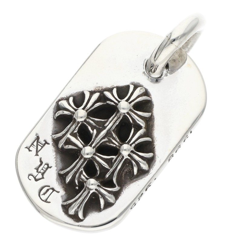 Chrome Hearts NYC Raised Dogtag Charm Size ONE SIZE