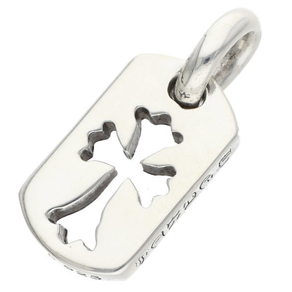 Chrome Hearts Tiny Cutout Cross Silver Charm Size ONE SIZE