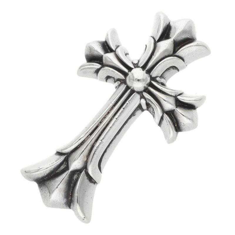 Chrome Hearts Small Double CH Silver Pendant Size ONE SIZE