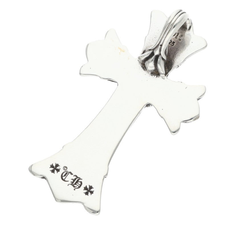 Chrome Hearts Small Double CH Silver Pendant Size ONE SIZE