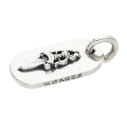 Chrome Hearts Raised Dogtag Silver Charm Size ONE SIZE