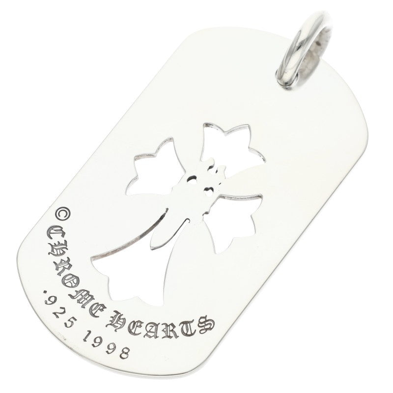 Chrome Hearts Cutout Cross Dagger Dogtag Size ONE SIZE