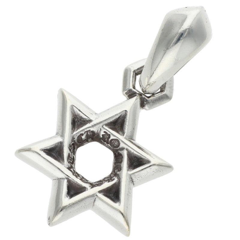 Chrome Hearts Star of David Silver Charm Size ONE SIZE