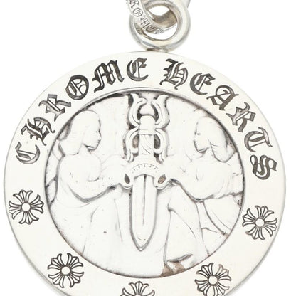 Chrome Hearts Large Angel Medal Silver Pendant Size ONE SIZE