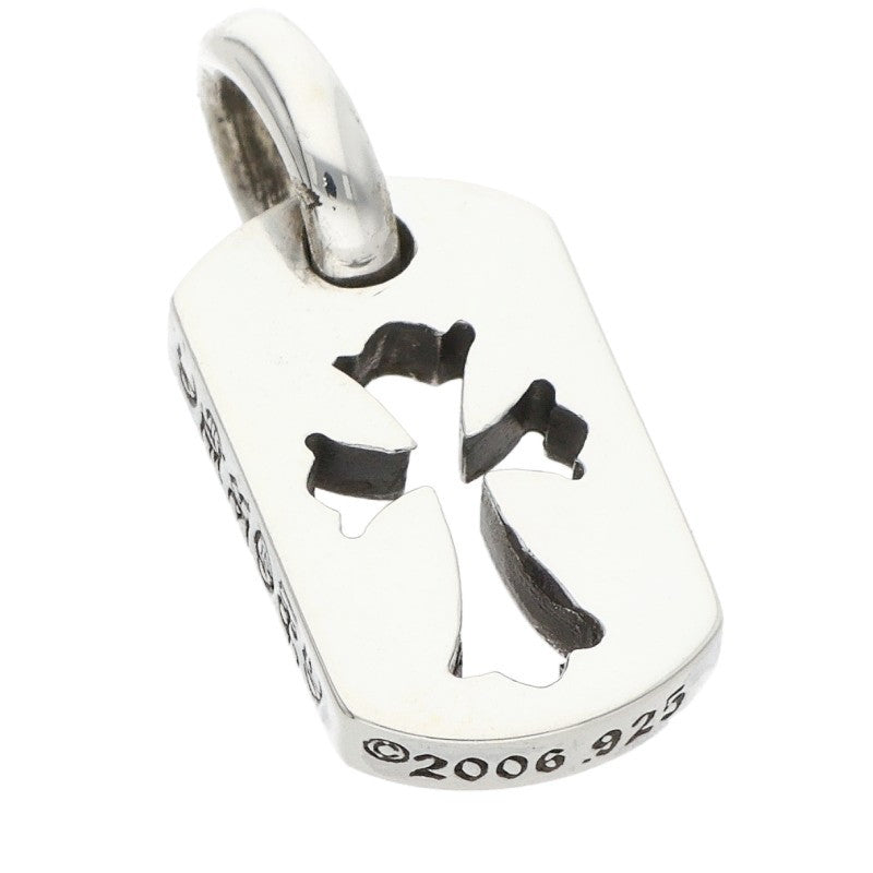 Chrome Hearts Tiny Cutout Cross Silver Charm Size ONE SIZE
