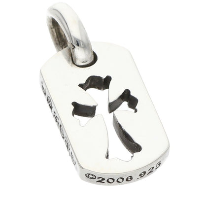 Chrome Hearts Tiny Cutout Cross Silver Charm Size ONE SIZE