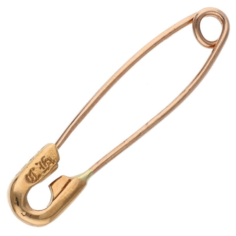 Chrome Hearts 22K Small Safety Pin Gold Charm Size ONE SIZE