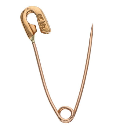 Chrome Hearts 22K Small Safety Pin Gold Charm Size ONE SIZE