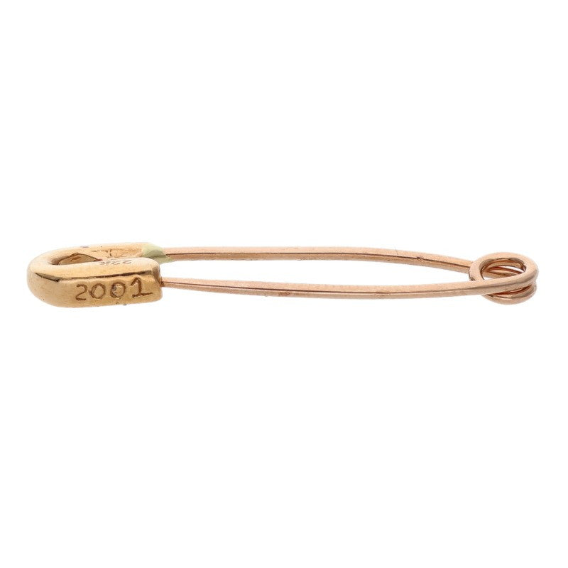 Chrome Hearts 22K Small Safety Pin Gold Charm Size ONE SIZE