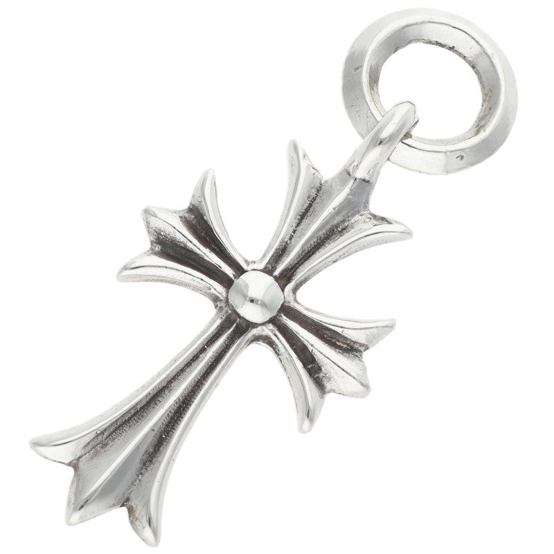 Chrome Hearts Tiny CH Cross Charm 925 Silver Size ONE SIZE