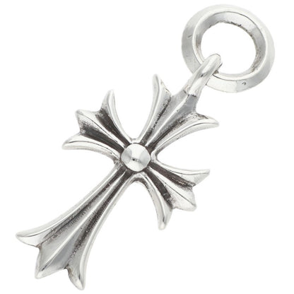 Chrome Hearts Tiny CH Cross Charm 925 Silver Size ONE SIZE