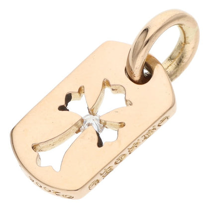Chrome Hearts 22K Tiny Cutout Diamond Charm Size ONE SIZE