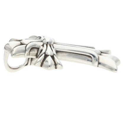 Chrome Hearts Small Double CH Cross Pendant Size ONE SIZE