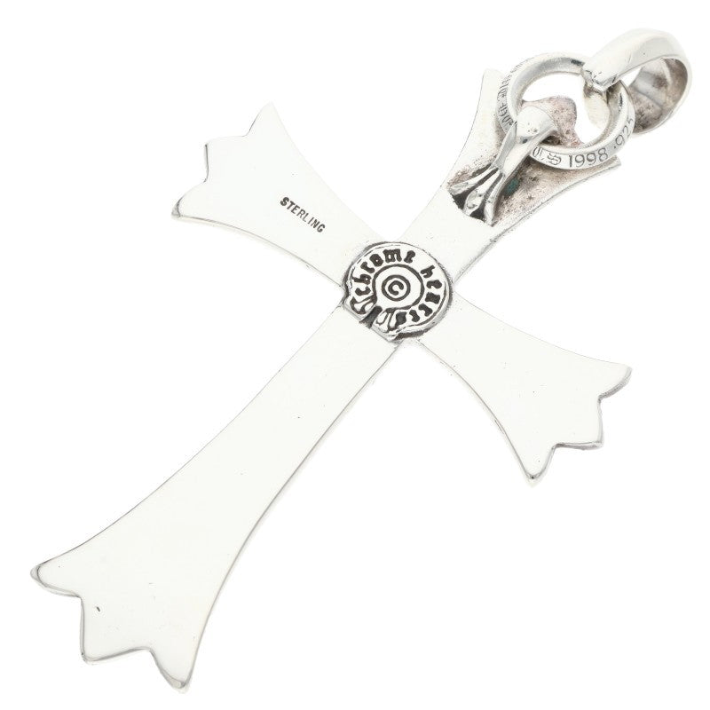 Chrome Hearts Large CH Cross W/ Bale Pendant Size ONE Silver