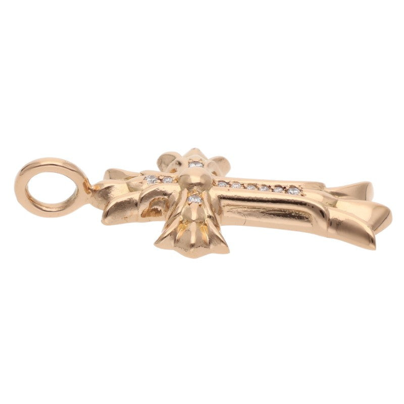 Chrome Hearts 22K DBL CH Cross Diamond Pendant Size ONE SIZE