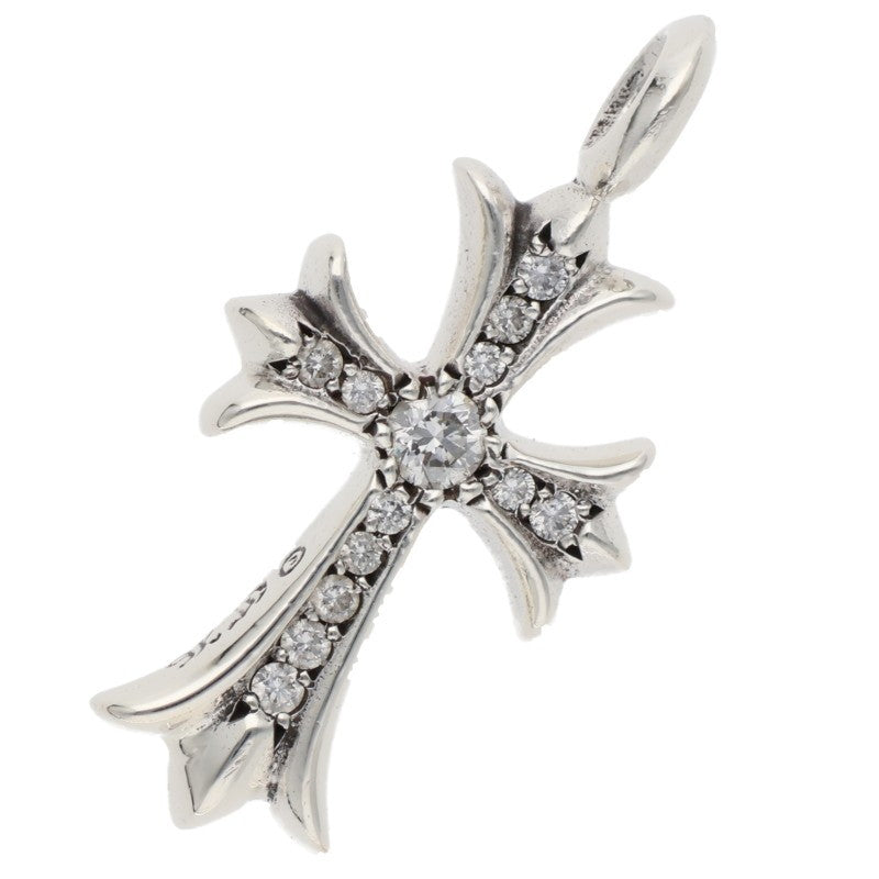 Chrome Hearts Tiny Fat Cross Diamond Pendant Size ONE SIZE