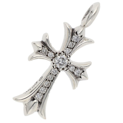 Chrome Hearts Tiny Fat Cross Diamond Pendant Size ONE SIZE