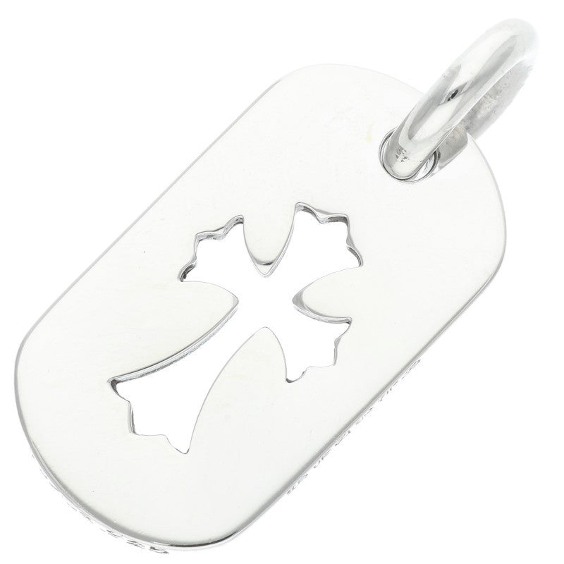 Chrome Hearts Small Cutout Cross 925 Silver Size ONE SIZE