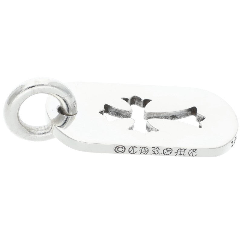 Chrome Hearts Small Cutout Cross 925 Silver Size ONE SIZE