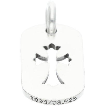 Chrome Hearts Small Cutout Cross 925 Silver Size ONE SIZE