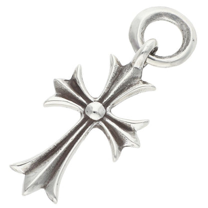 Chrome Hearts Tiny CH Cross Charm 925 Silver Size ONE SIZE