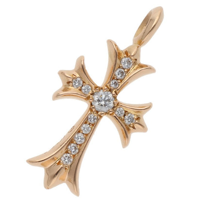 Chrome Hearts 22K Tiny Fat Diamond Pendant Size ONE Multi