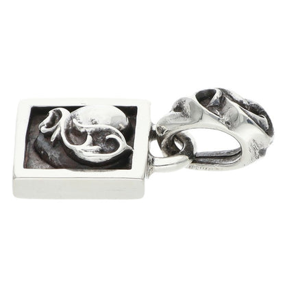 Chrome Hearts Framed Heart Charm 925 Silver Size ONE SIZE