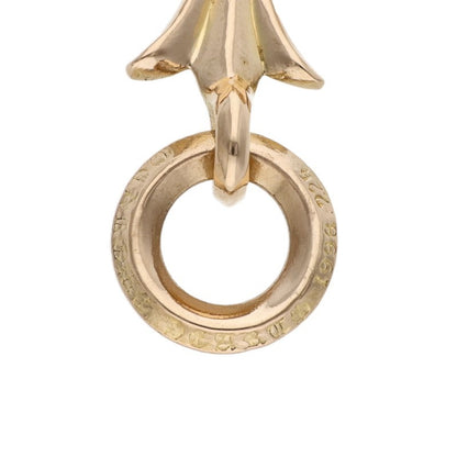 Chrome Hearts 22K Tiny CH Cross Gold Charm Size ONE SIZE