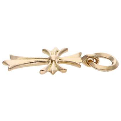 Chrome Hearts 22K Tiny CH Cross Gold Charm Size ONE SIZE