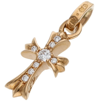 Chrome Hearts 22K Baby Fat Pave Diamond Charm Size ONE Multi