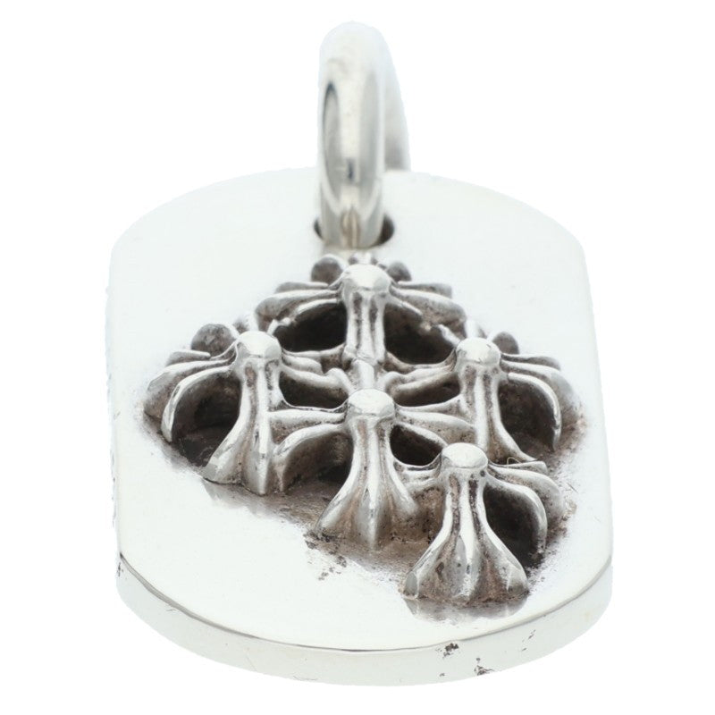 Chrome Hearts Raised Dog Tag Silver Charm Size ONE SIZE
