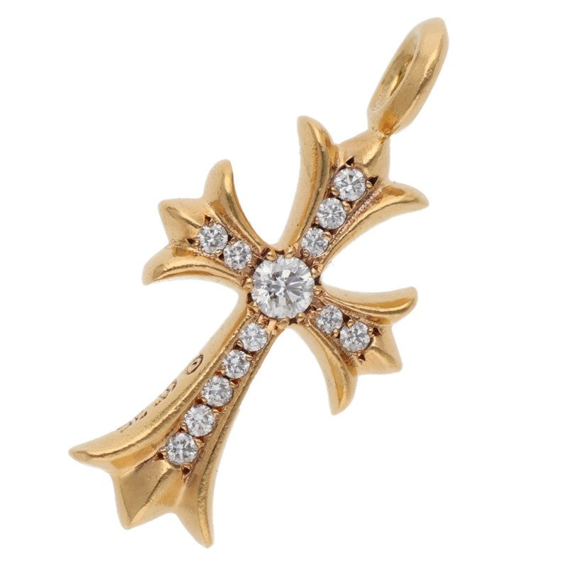 Chrome Hearts 22K Tiny Fat Diamond Pendant Size ONE SIZE