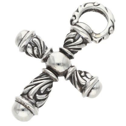 Chrome Hearts Small Campana Silver Pendant Size ONE SIZE