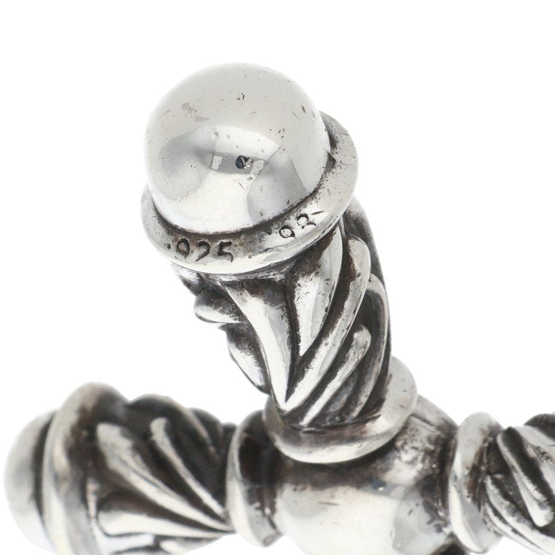 Chrome Hearts Small Campana Silver Pendant Size ONE SIZE