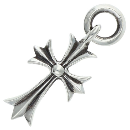 Chrome Hearts 925 Tiny CH Cross Silver Charm Size ONE SIZE