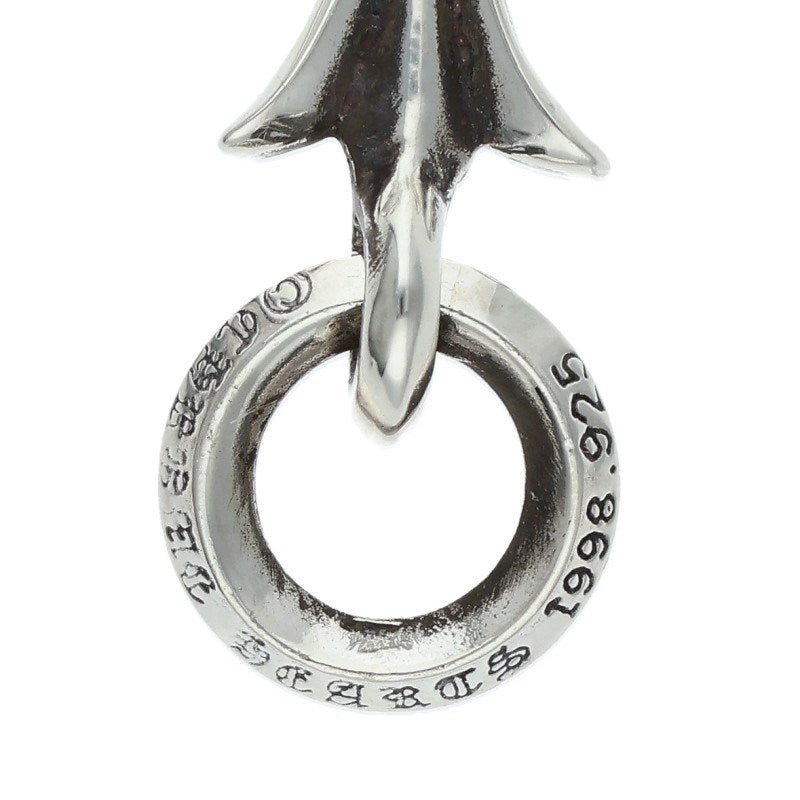 Chrome Hearts 925 Tiny CH Cross Silver Charm Size ONE SIZE