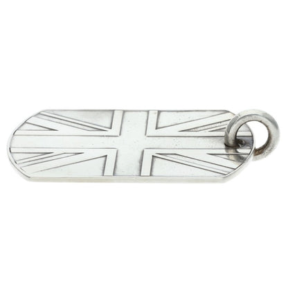 Chrome Hearts D TAG LRG Silver Dog Tag Pendant Size ONE SIZE