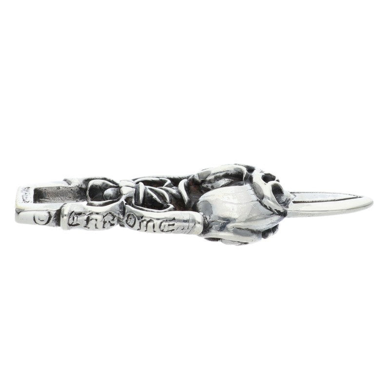 Chrome Hearts Dagger Heart Silver Pendant Size ONE SIZE
