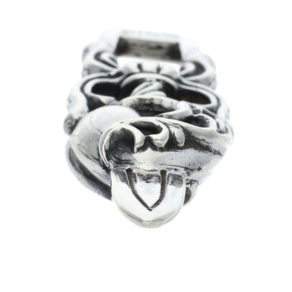 Chrome Hearts Dagger Heart Silver Pendant Size ONE SIZE