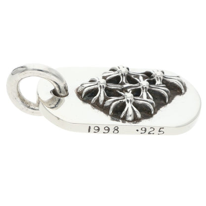Chrome Hearts Raised Dog Tag Silver Charm Size ONE SIZE