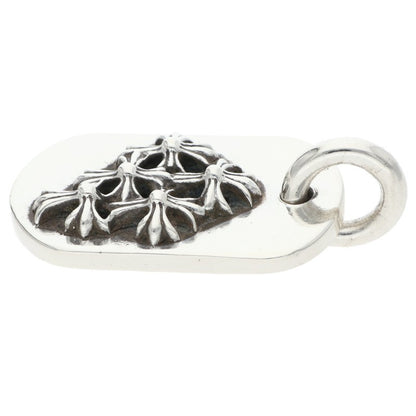 Chrome Hearts Raised Dog Tag Silver Charm Size ONE SIZE