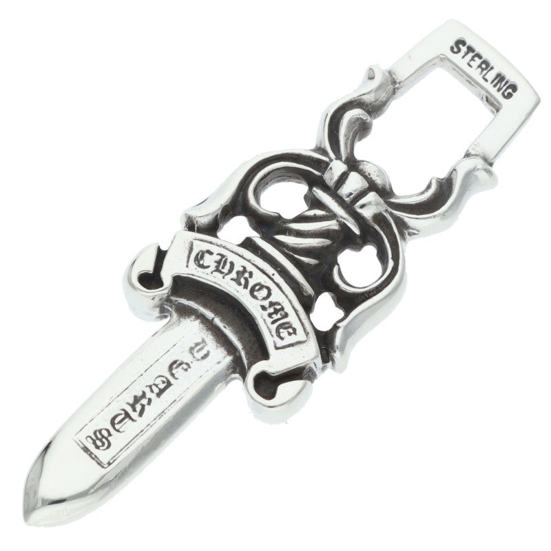 Chrome Hearts #10 Dagger Silver Pendant Size ONE SIZE