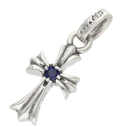 Chrome Hearts Babyfat 1 Sapphire Silver Charm Size ONE SIZE