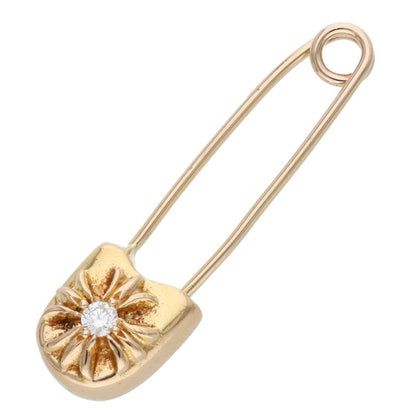 Chrome Hearts 22K Small Safety Diamond Charm Size ONE SIZE