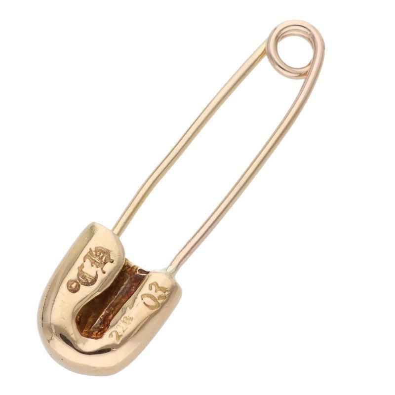 Chrome Hearts 22K Small Safety Diamond Charm Size ONE SIZE