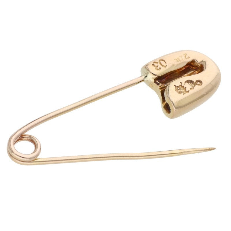 Chrome Hearts 22K Small Safety Diamond Charm Size ONE SIZE