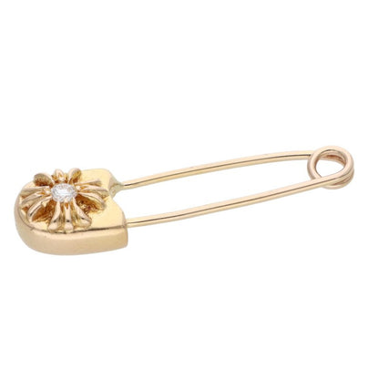 Chrome Hearts 22K Small Safety Diamond Charm Size ONE SIZE